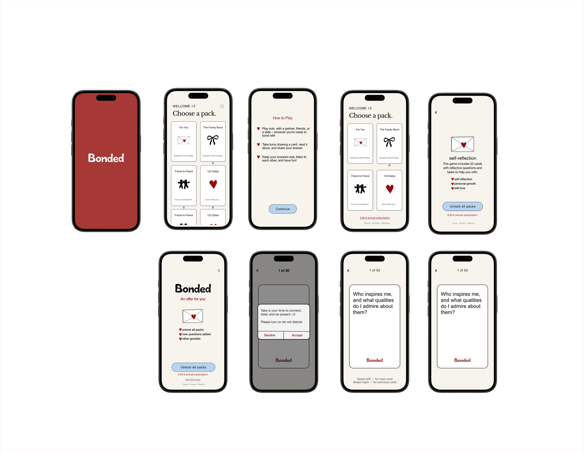 Bonded — Personal Project