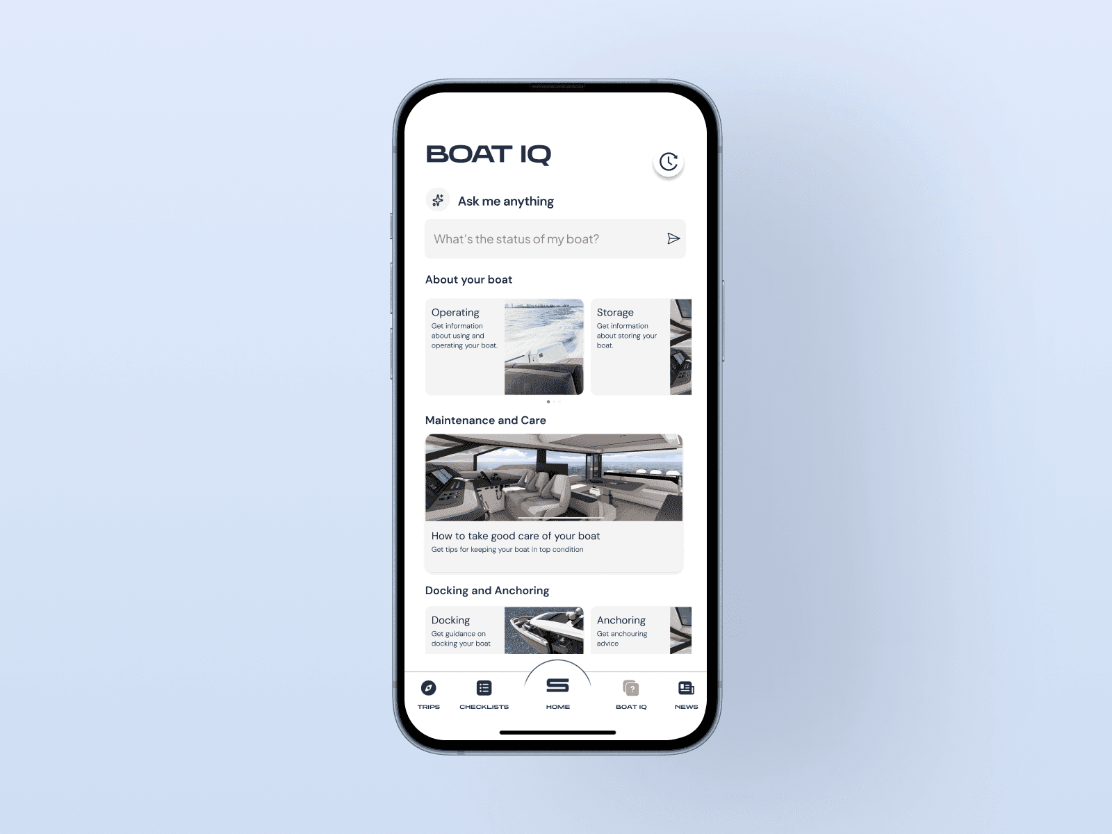 From chat-first to a contextual interface